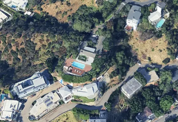 Jim Brown's Los Angeles home